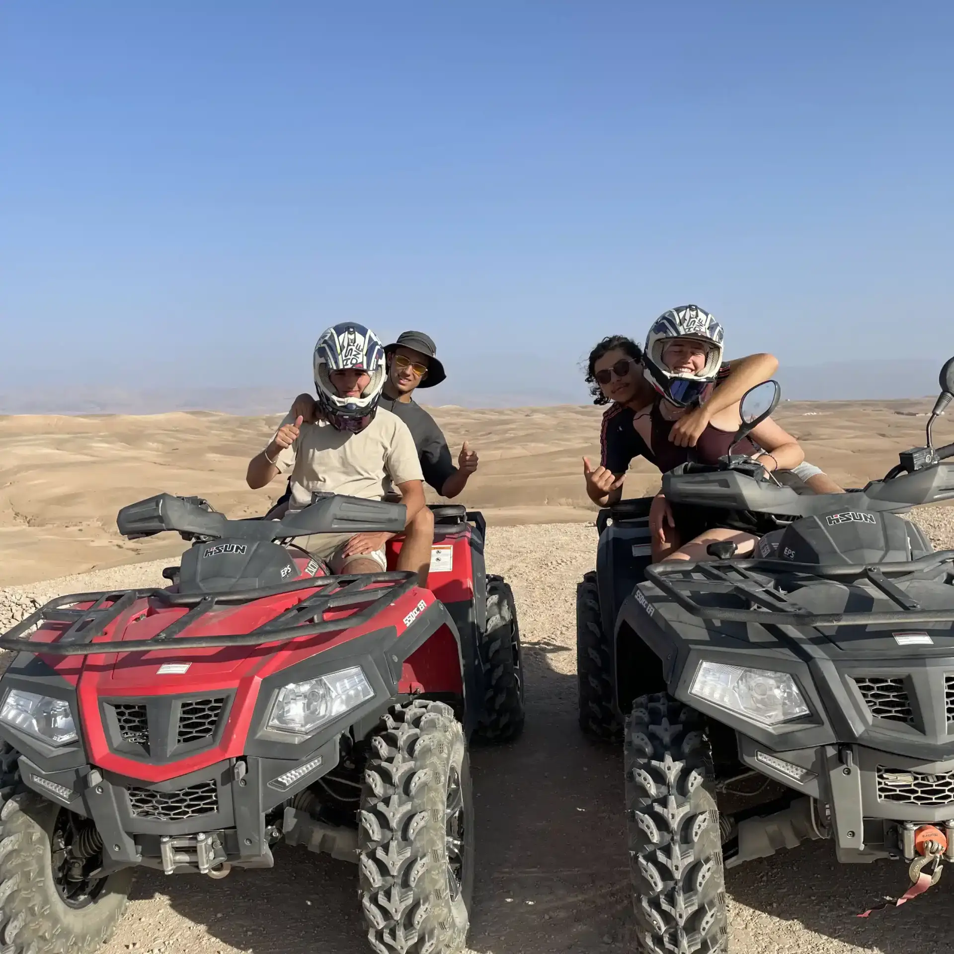 quad biking agafay desert