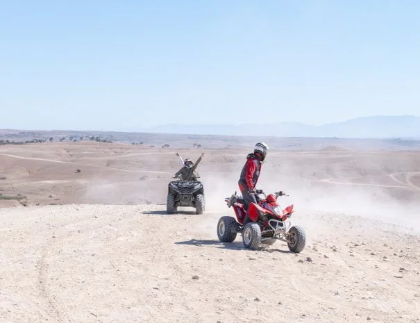 Quad Agafay desert