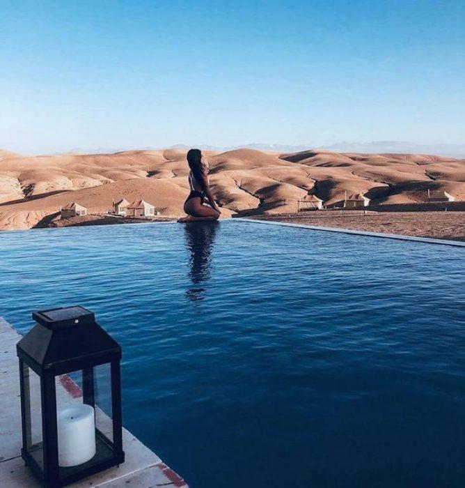 Agafay Luxury camp pool