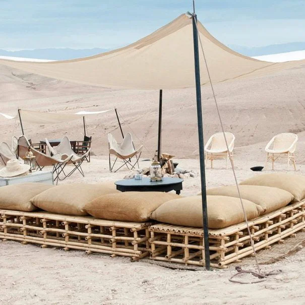Scarabeo outdoor-lounge Agafay Luxury camp