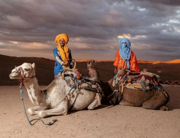 camel ride Alkamar Camp Agafay