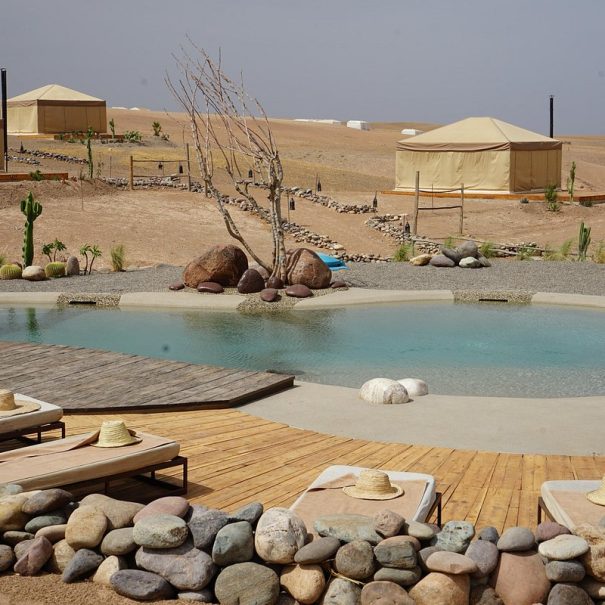 Taxi to Inara Camp Agafay from Marrakech Private Transfer