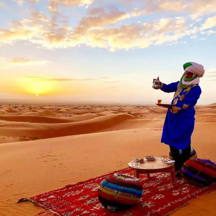 Marrakech to Merzouga desert road through Morocco