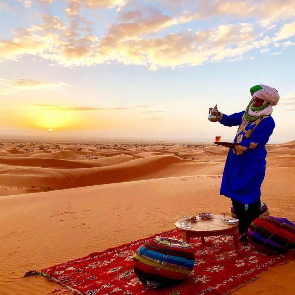 Marrakech to Merzouga desert road through Morocco