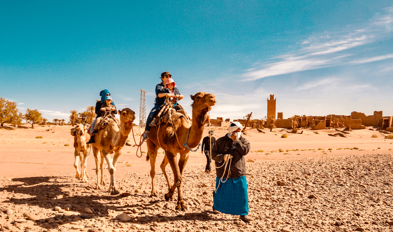 Zagora desert Morocco dunes