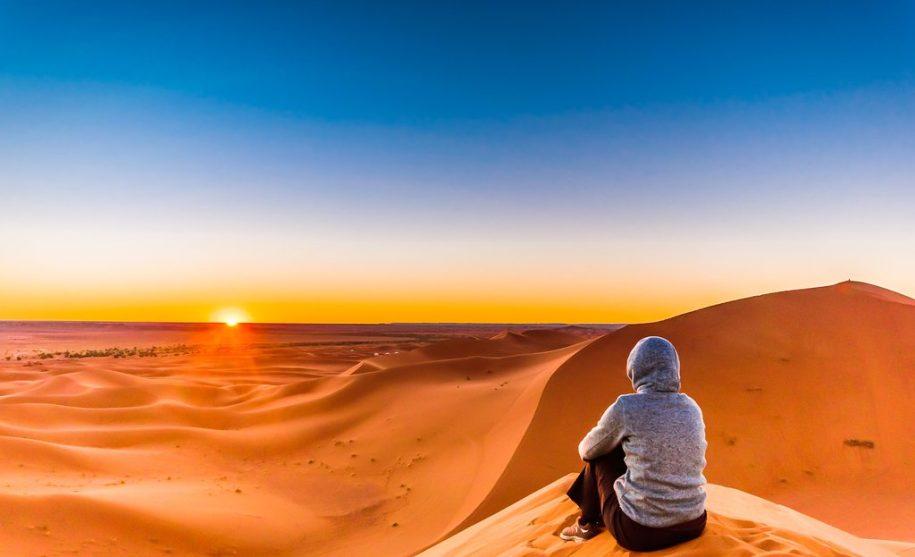 Sahara desert Morocco sand dunes