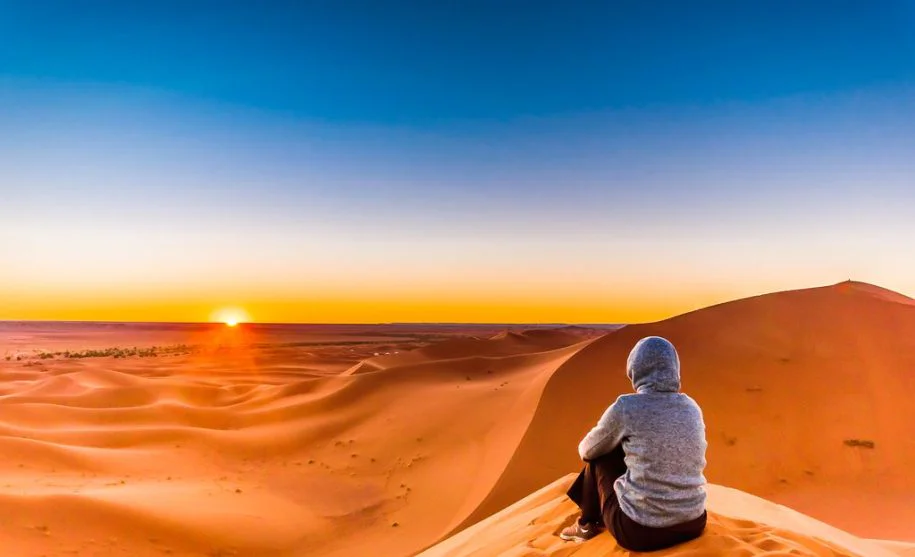 Sahara desert Morocco sand dunes