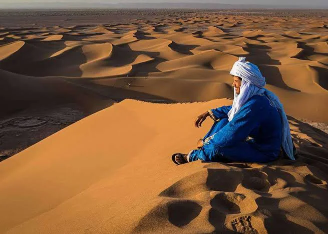 Moroccan desert luxury camp