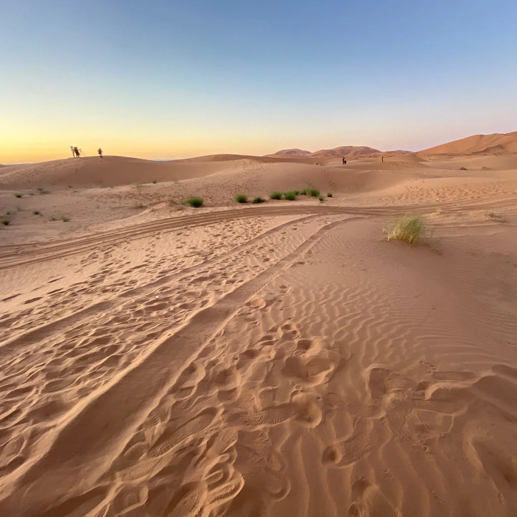 Erg Chebbi dunes desert camp near Merzouga